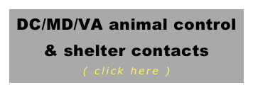 DC/MD/VA animal control  & shelter contacts
( click here )